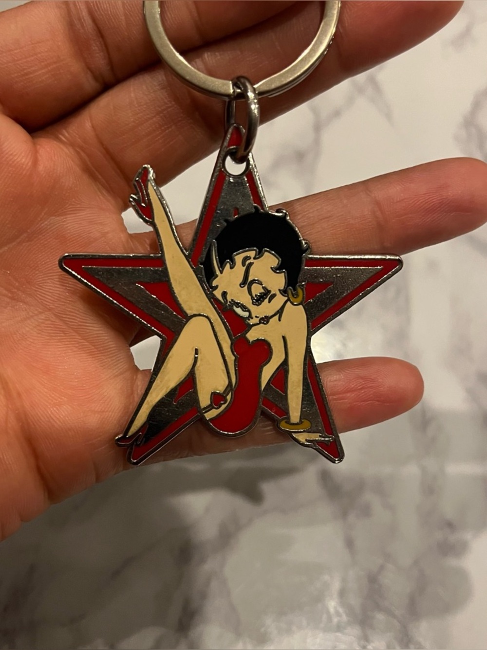 Betty Boop Keychain